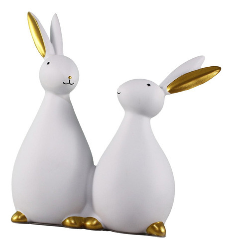 Estatuilla De Conejo Para Decoración De Pascua