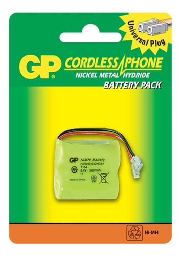 Bateria De Nikel Para Telefono | Gp T154 | 2.4v - 300mah