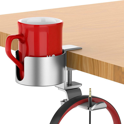 Soporte Para Auriculares, Portavasos De Agua De Aleación De