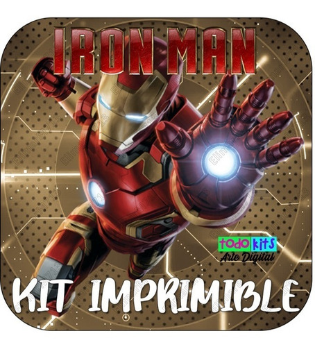 Kit Imprimible Iron Man
