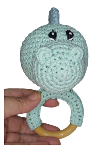 Sonajero Bebe Amigurumi Tejido Crochet Muñeco Peluche