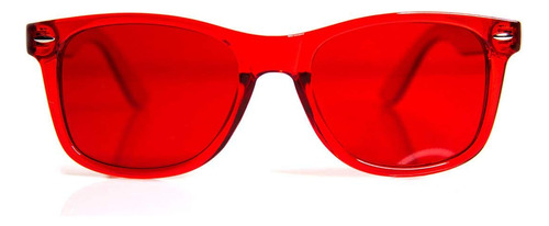 Gafas De Terapia De Color Rojo Gafas Chakra Gafas Relax Gafa