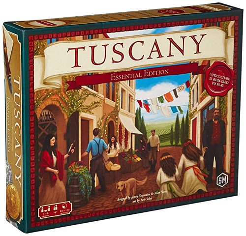 Stonemaier Juegos Toscana Esencial Del Juego De Mesa Edición