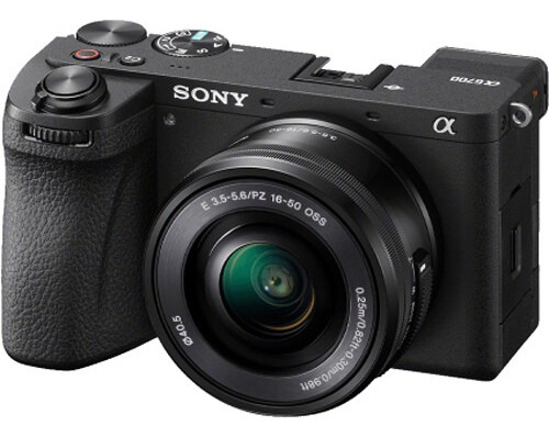 Cámara Sony Alpha A6700 con lente de 16-50 mm + NF-e * Color negro