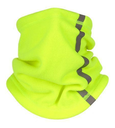 5 Máscara De Esquí Del Calentador De La Verde Fluorescente