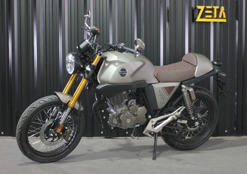 Imagen 8 de 25 de Moto Cafe Racer Kiden Kd 250 V Inyeccion Horquilla Invertida