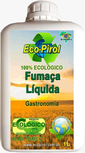 Tempero De Alimentos Fumaça Líquida Gastronomia Ecopirol 1l