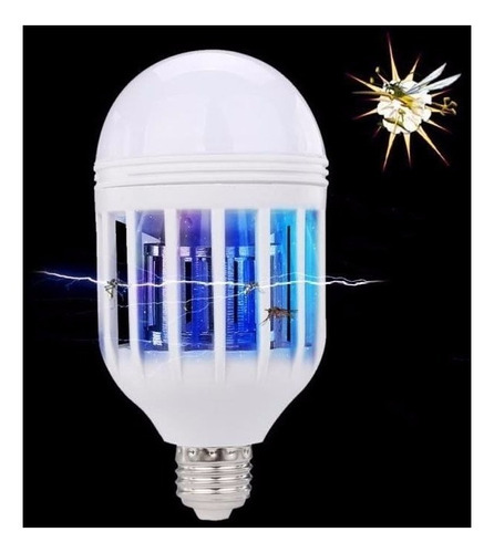 Bombillo Led 12w E27 Mata Zancudos Mosquitos Insectos Origin