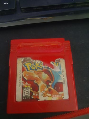 Pokémon Red Rojo Gameboy Usa Nintendo Original 