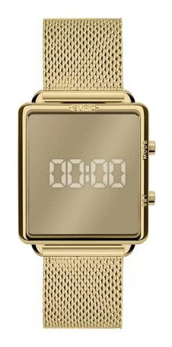 Relógio Euro Feminino Ff Reflexos Dourado - Eujhs31bams/4d Cor do fundo Espelhado
