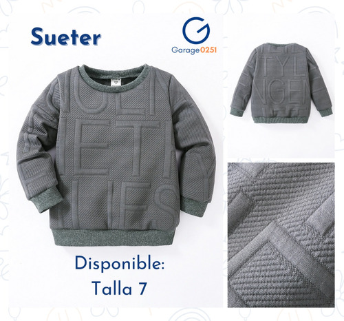 Sueter Para Niño Marca Shein