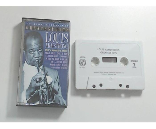 Luois Armstrong - Greatest Hits. Cassette