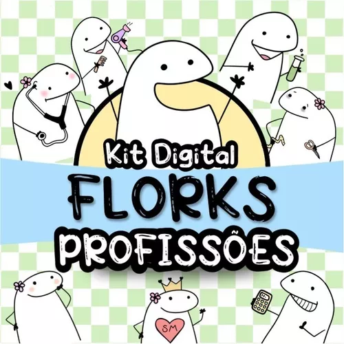 Artes para Canecas de Florks Meme