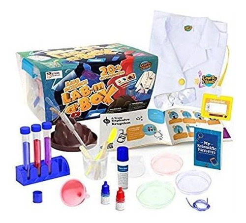 Learn  Suba Kids Kit De La Ciencia Con Bata De Laboratorio