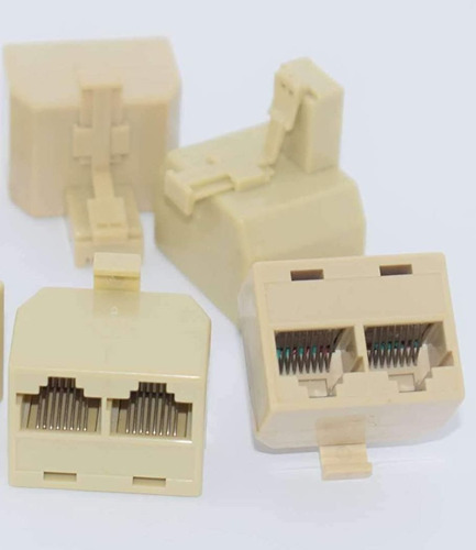 Adaptador Divisor Telefonico Rj11 (macho A 2 Hembras)