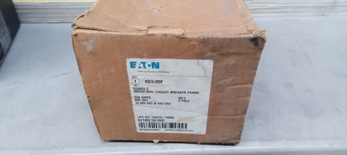 Industrial Circuit Breaker Frame Kd3400f 400a 600vac