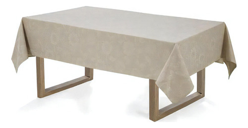 Toalha De Mesa Retangular 160x320 12lug. Sienna Noz Karsten