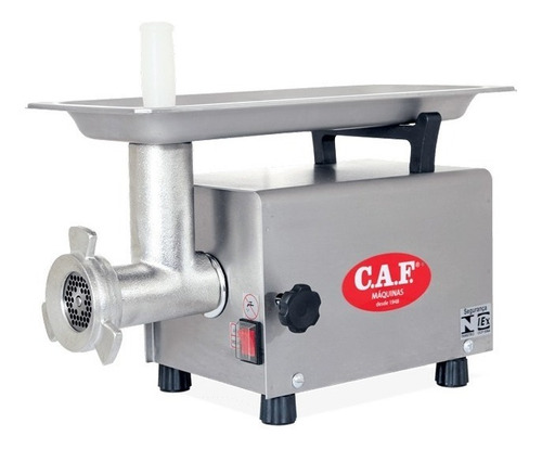 Moedor / Picador De Carne Caf 8 Inox/ Bivolt Jg Funis Grátis