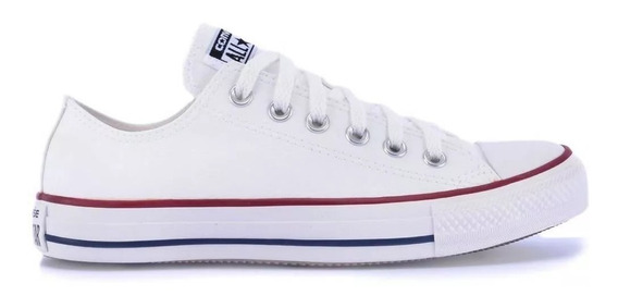 all star branco couro feminino preço