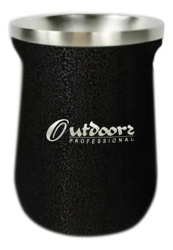 Mate Acero Inoxidable 236ml Outdoors Colores Color Negro