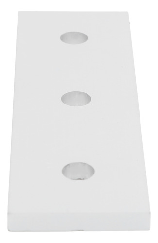 Placa De Unión Plana De Aluminio De 10 Piezas, Plana Y Recta