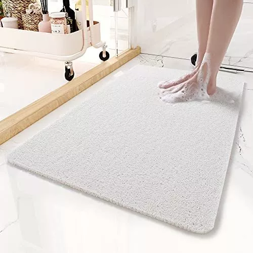 Alfombra antideslizante para bañera, alfombras de baño resistentes