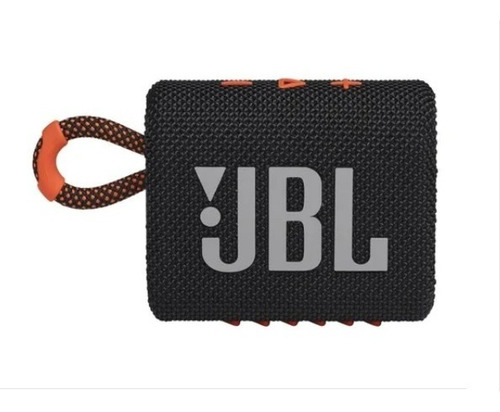 Parlante Jbl Go 3 Portátil Con Bluetooth Black- Orange Ade