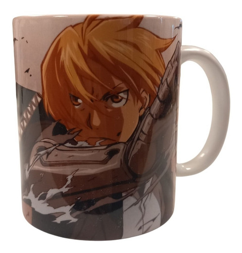 Taza Cerámica Apta Microondas Fullmetal Alchemist Anime