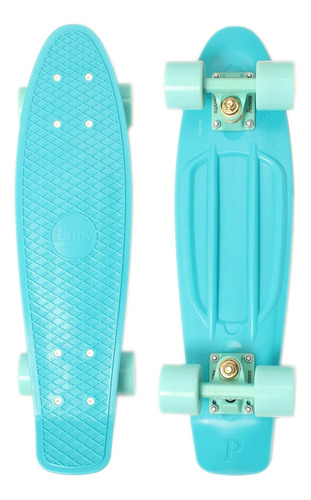 , 22 Pulgadas Mint Penny Board, El Monopatín Plástico Origin