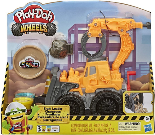 Play-doh Wheels Camion Juguete Cargador Retroexcavadora
