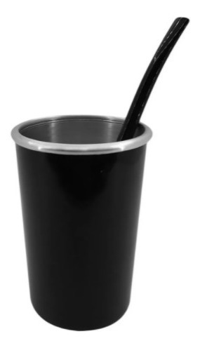 Imagem 4 de 6 de Kit Para Tereré Garrafa 2,5l Cuia E Bomba + Erva Black 500g