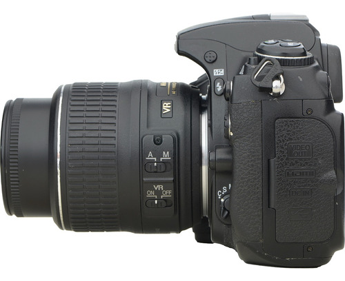 Nikon D300 + 18-55mm +16gb + Leitor + Carreg + Bat + Alça Preto (Usado)
