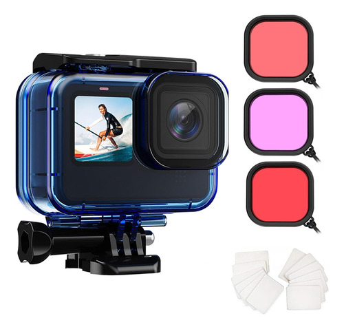 Kit De Funda Impermeable Para Gopro Hero 9 10 11 12 13