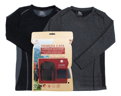 Conjunto Primera Capa Polera Y Pantalón - Algodón Para Mujer