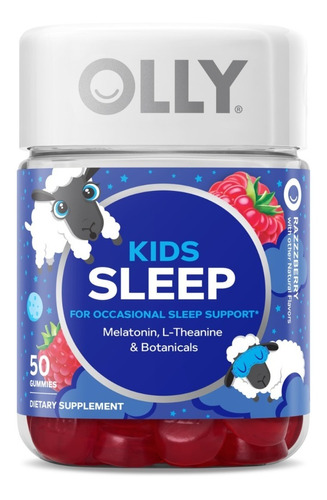 Olly Kids Sleep 50 Gomitas Melatonina Niños Premium Eg M32