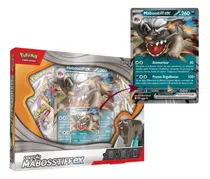 Comprar Jogo de cartas colecionáveis Box Coleção Carta Ilustrada Mabosstiff Ex Pokémon Tcg Copag carta Mabosstiff ex Box
