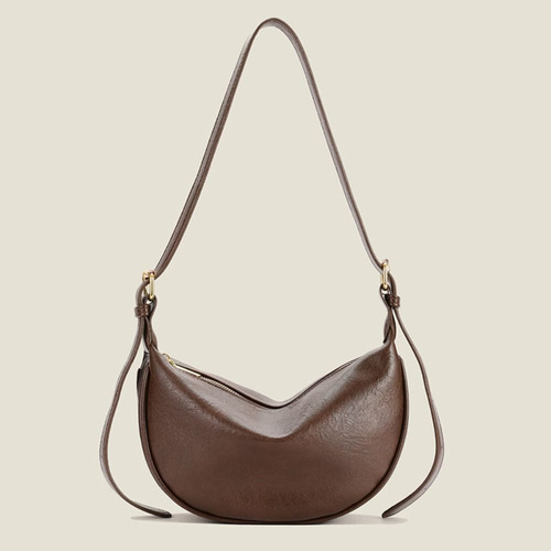 Bolso De Hombro De Cuero, Bolsos Vintage Para Albóndigas En