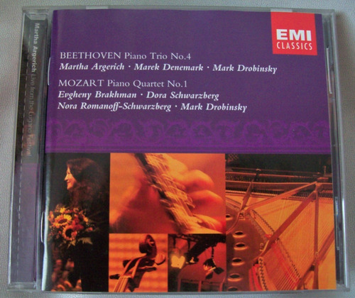 Beethoven Piano Trio Mozart Quartet Martha Argerich (ee)