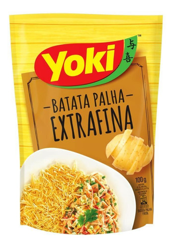 Batata Palha Extrafina Yoki Sachê 100g