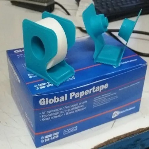 Imagen 2 de 3 de Caja 6 Unidades Tela Adhesiva, Papel Microporosa 5cm