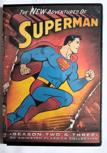 Las Nuevas Aventuras De Superman De 1966 En Latino Para Dvd (Usado)