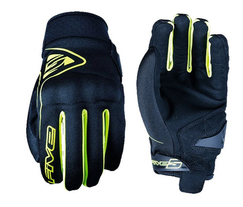 Guante Moto Five Globe Amarillo