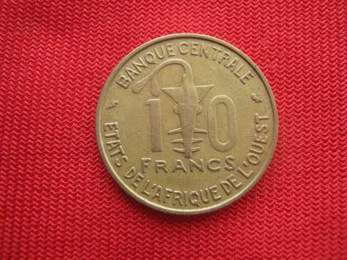 África Central  10 Francos 1969