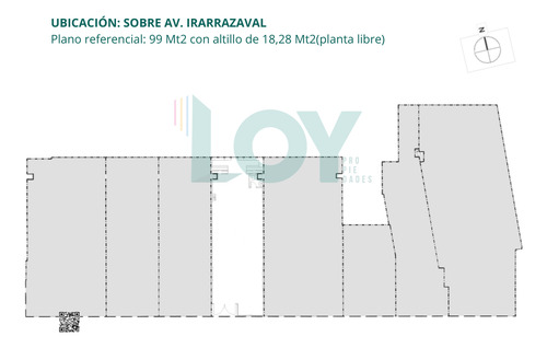 Local Comercial En Arriendo 100m2. Ñuñoa. Metro Irarrazaval.