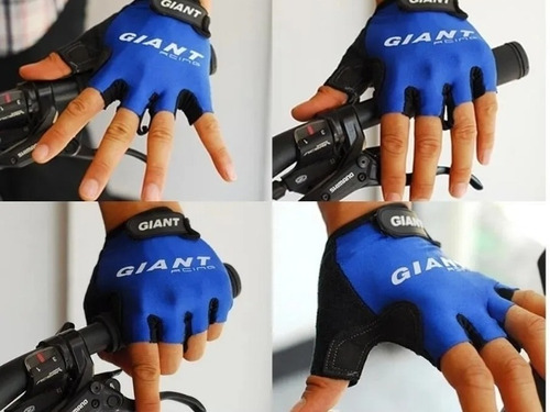 Imagen 5 de 7 de Guantes Cortos P/ Bici Moto Ciclismo Spinning Envío Incluído