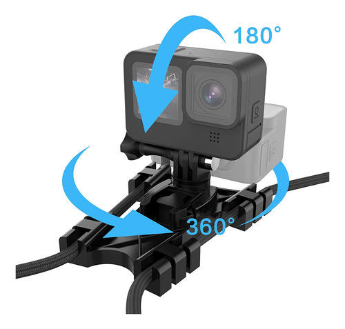 Net Chain Link Action Camera Fence Mount Compatible Con...