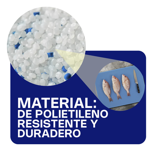 Tapaco-18 Tabla De Corte 46x61 Nsf Polipropileno Caledonia