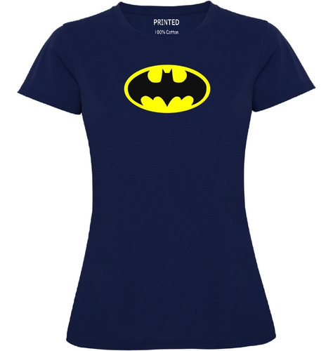 Polera Mujer Estampada Batman