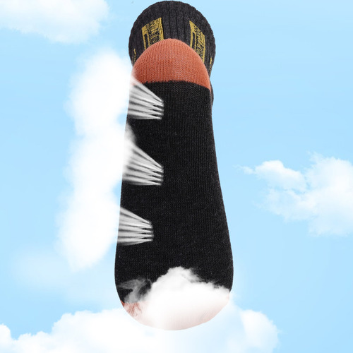 Calcetines Deportivos De Algodón Transpirable Para Hombre, 5