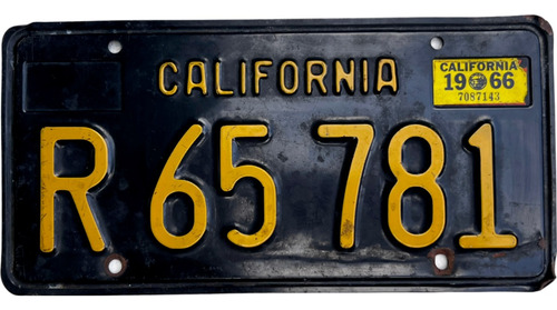 Califórnia Original Antiga Metálica Carro Eua Usa Americana